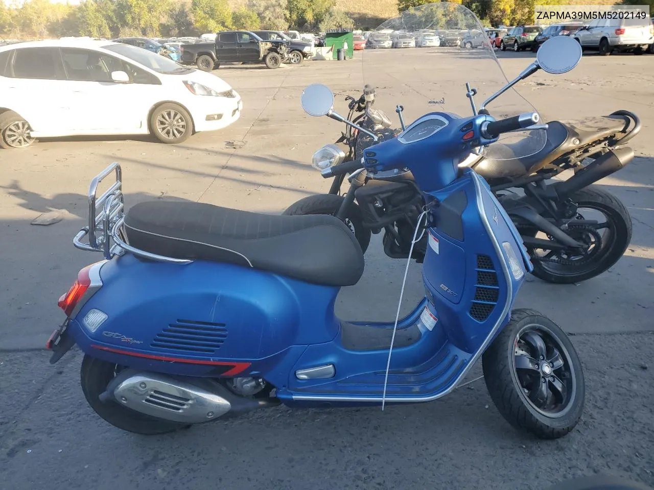 ZAPMA39M5M5202149 2021 Vespa Gts