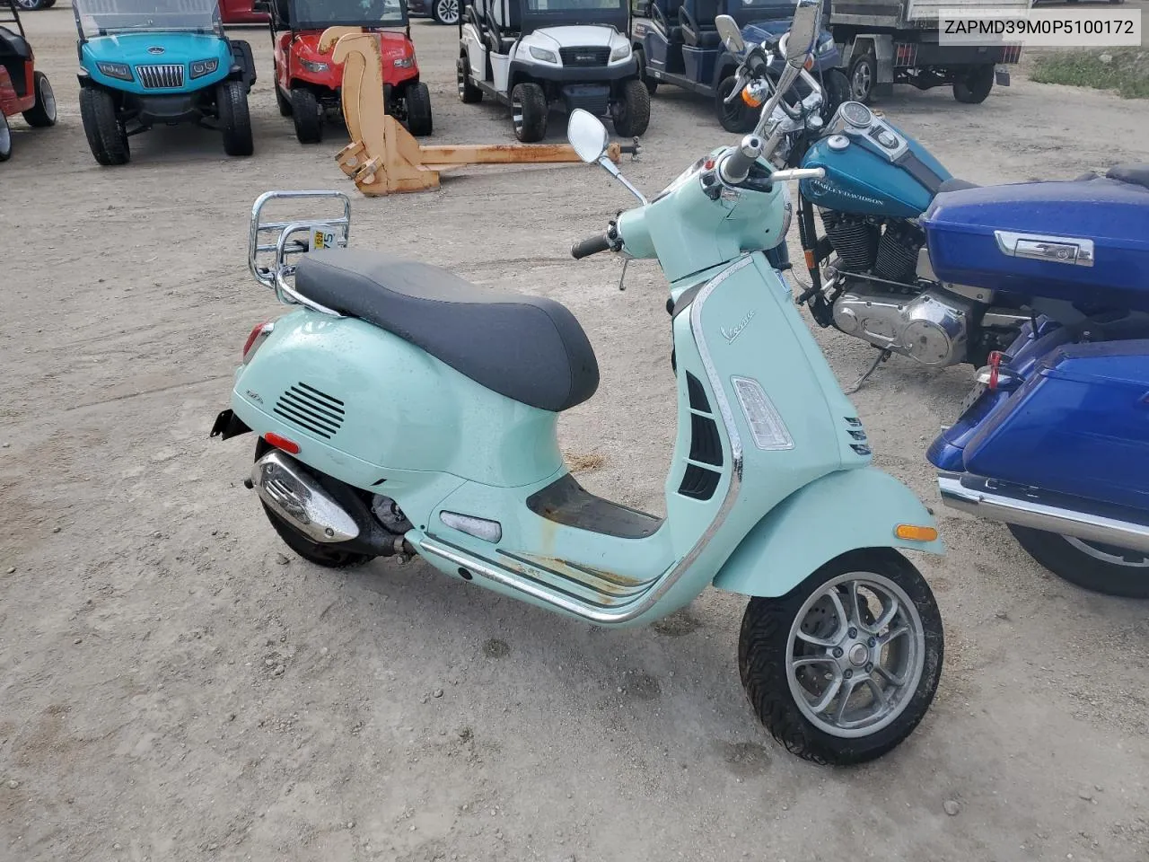 2023 Vespa Gts/Sei Giorni 300 VIN: ZAPMD39M0P5100172 Lot: 75222904