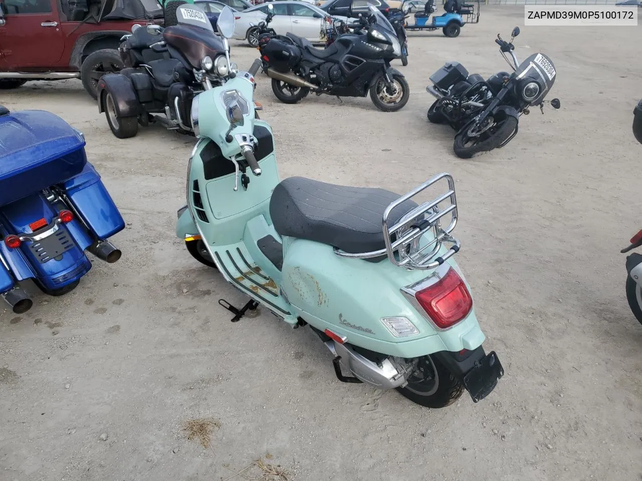 2023 Vespa Gts/Sei Giorni 300 VIN: ZAPMD39M0P5100172 Lot: 75222904