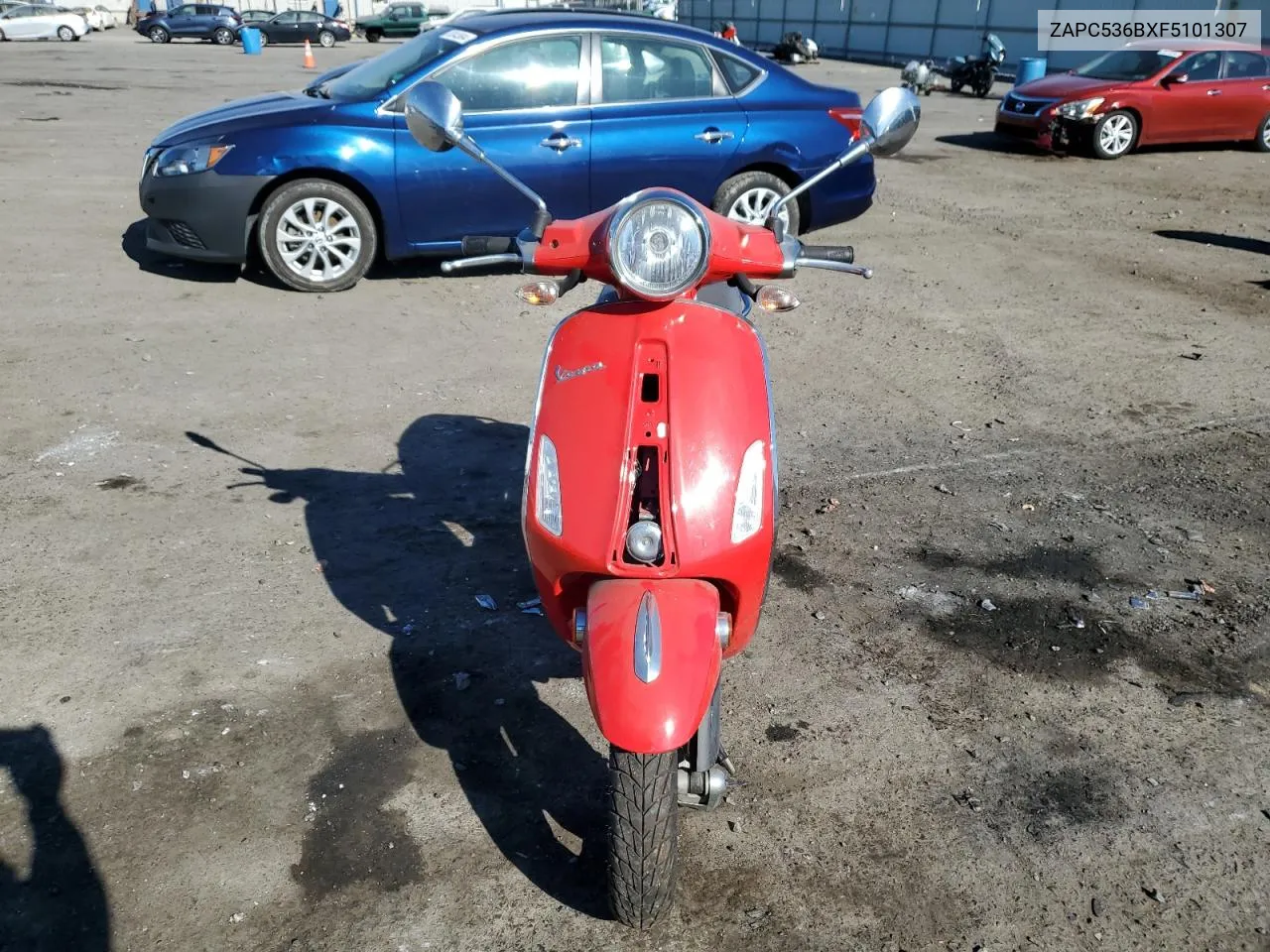 2015 Vespa Primavera 50 4V Ie VIN: ZAPC536BXF5101307 Lot: 76519274