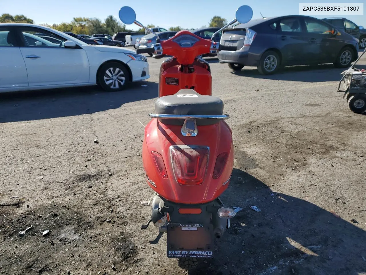 2015 Vespa Primavera 50 4V Ie VIN: ZAPC536BXF5101307 Lot: 76519274