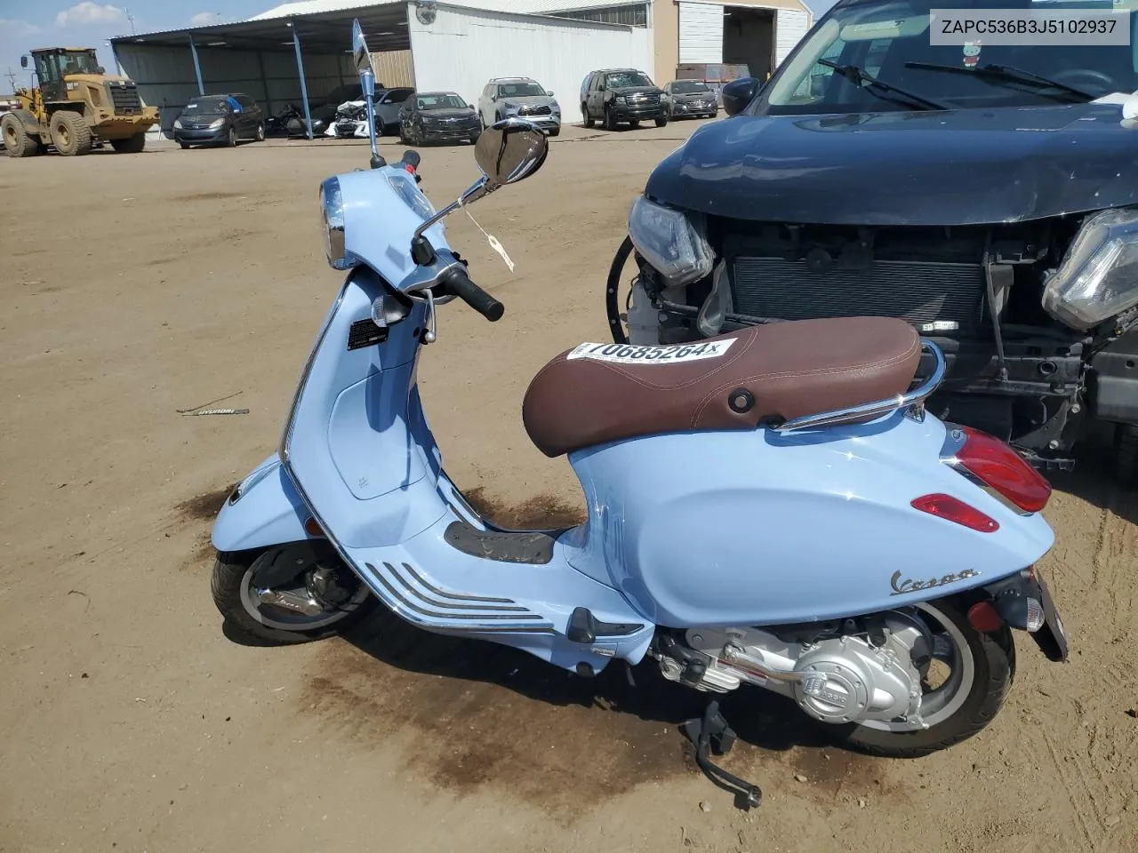 ZAPC536B3J5102937 2018 Vespa Primavera 50 4V Ie