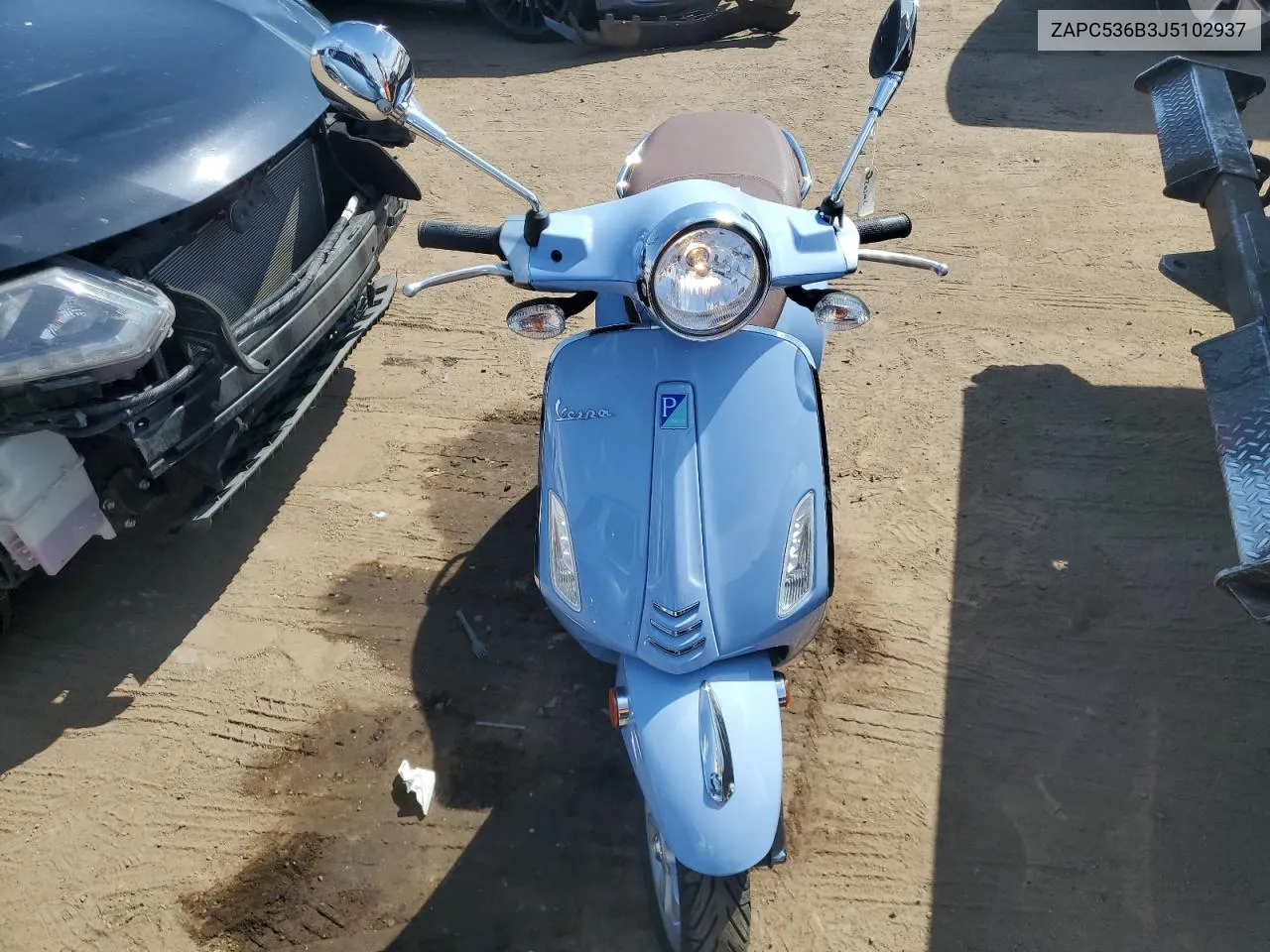 ZAPC536B3J5102937 2018 Vespa Primavera 50 4V Ie