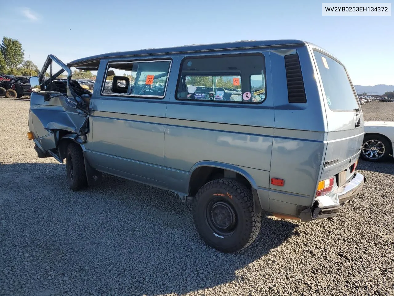 1984 Volkswagen Vanagon Bus VIN: WV2YB0253EH134372 Lot: 73752124