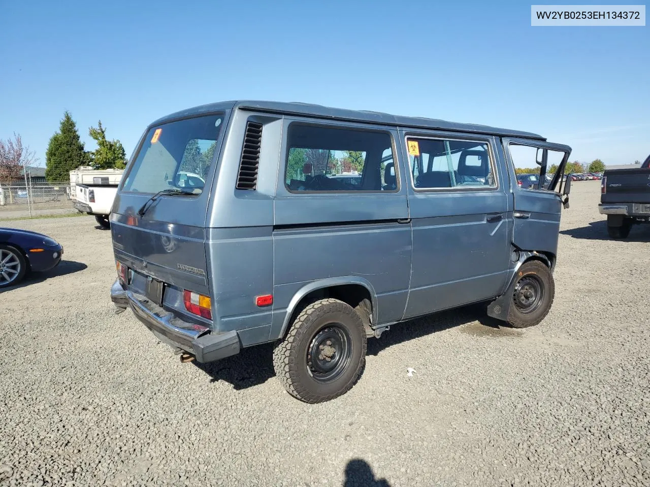 1984 Volkswagen Vanagon Bus VIN: WV2YB0253EH134372 Lot: 73752124