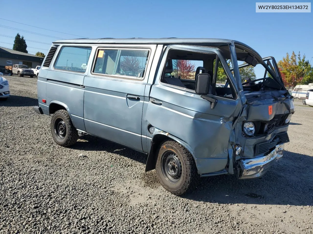 1984 Volkswagen Vanagon Bus VIN: WV2YB0253EH134372 Lot: 73752124