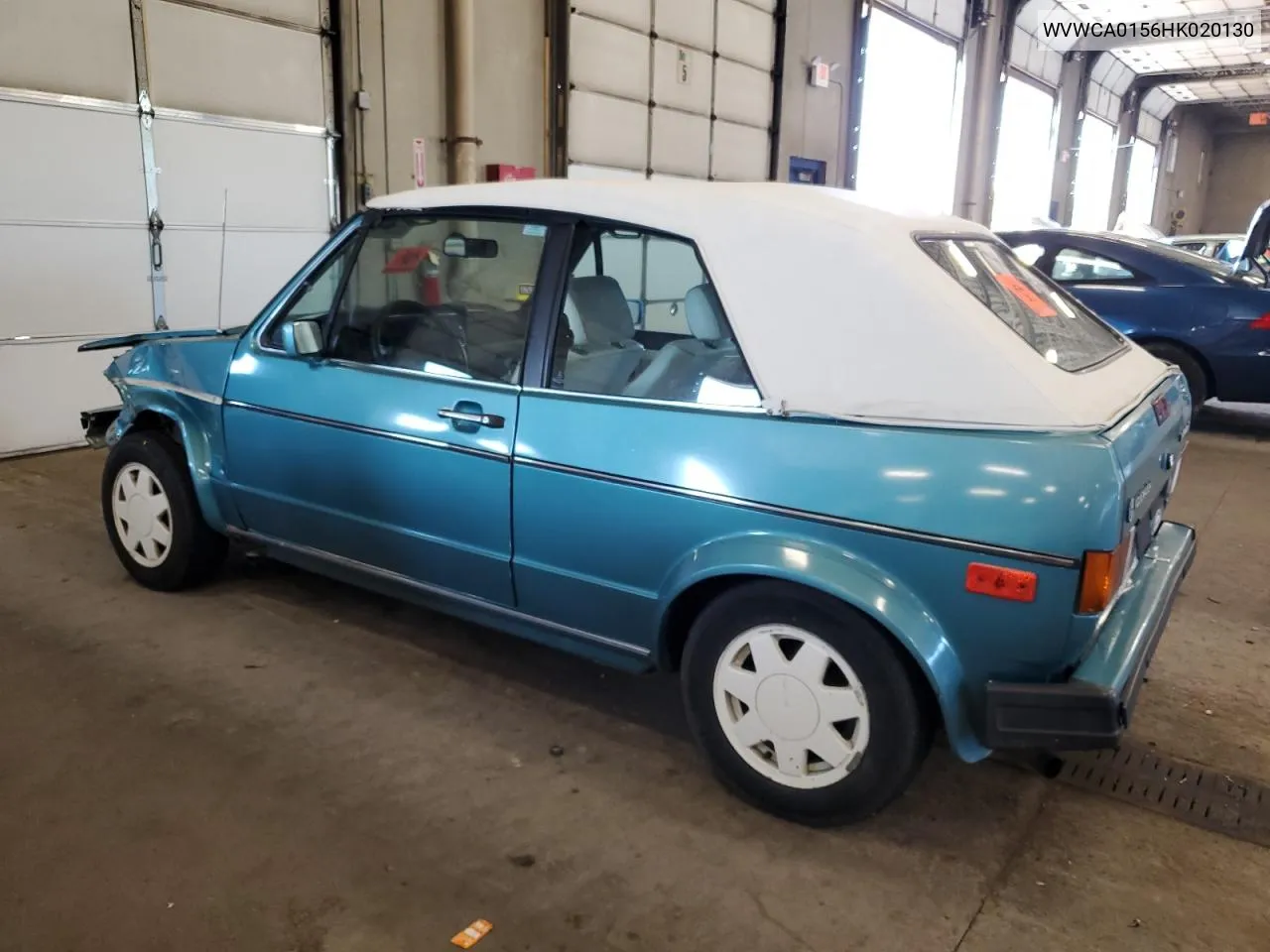 1987 Volkswagen Cabriolet VIN: WVWCA0156HK020130 Lot: 65521674