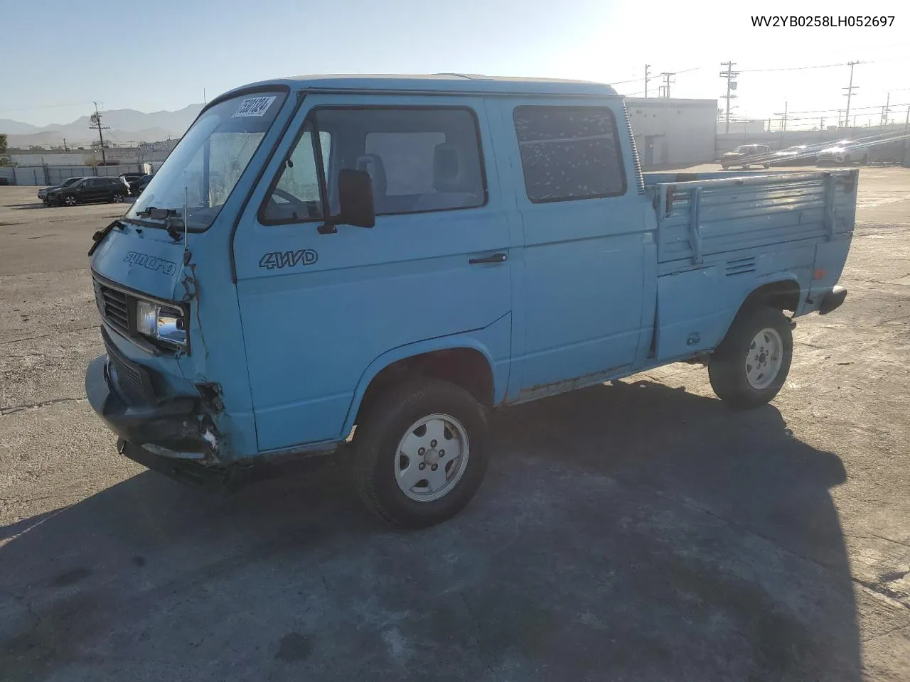 WV2YB0258LH052697 1990 Volkswagen Vanagon Bus