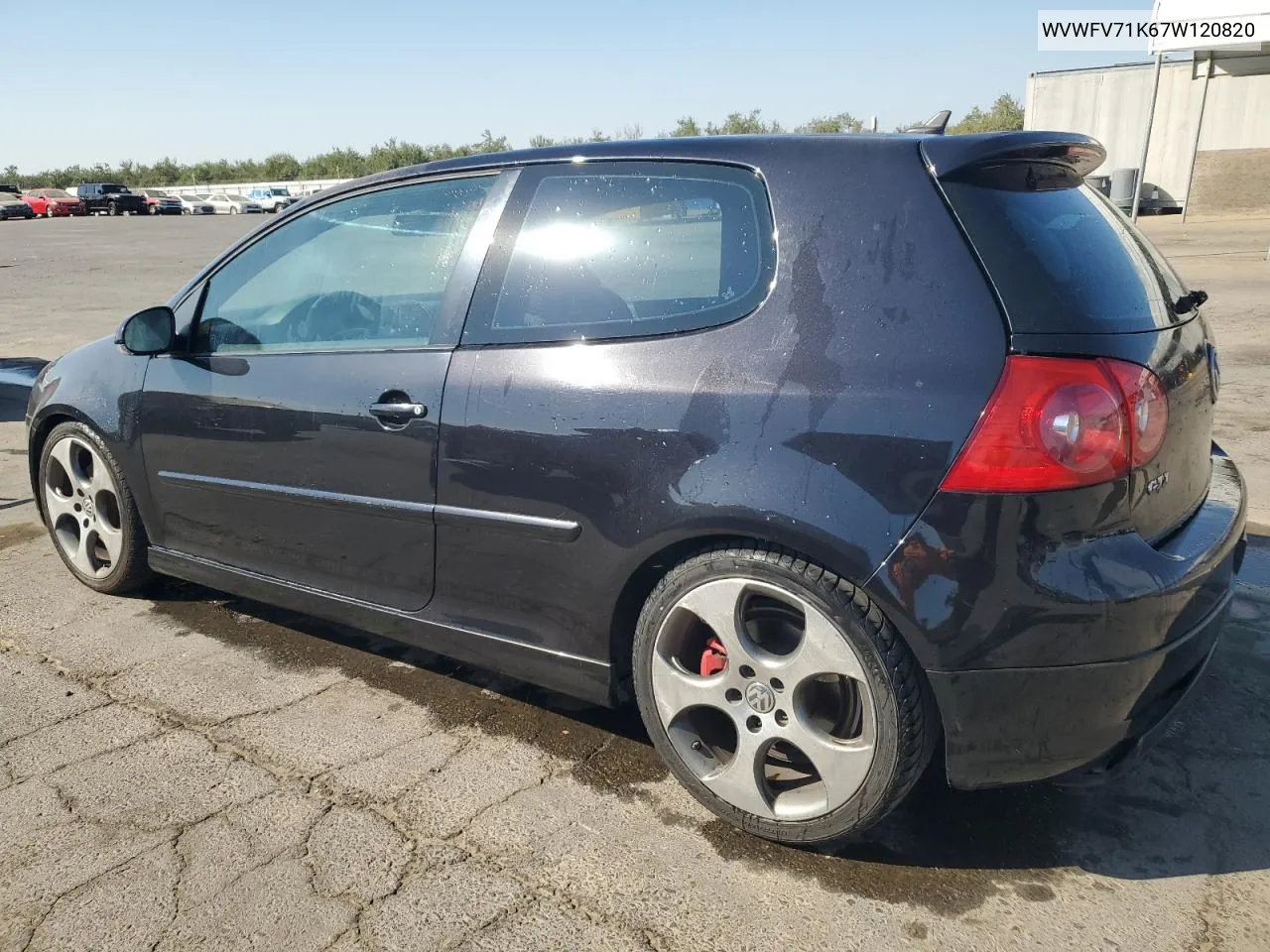 WVWFV71K67W120820 2007 Volkswagen New Gti Fahrenheit