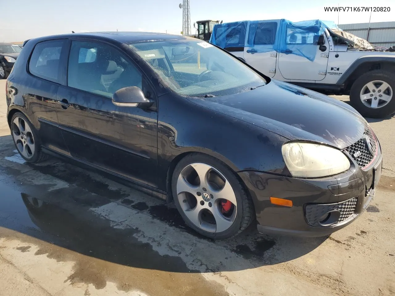 2007 Volkswagen New Gti Fahrenheit VIN: WVWFV71K67W120820 Lot: 74844874