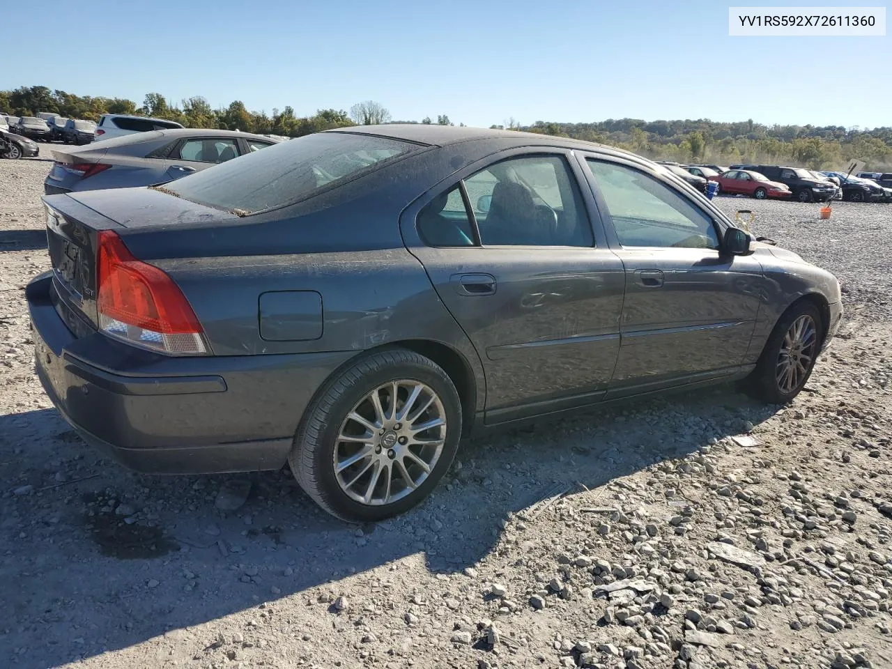 2007 Volvo S60 2.5T VIN: YV1RS592X72611360 Lot: 75472554