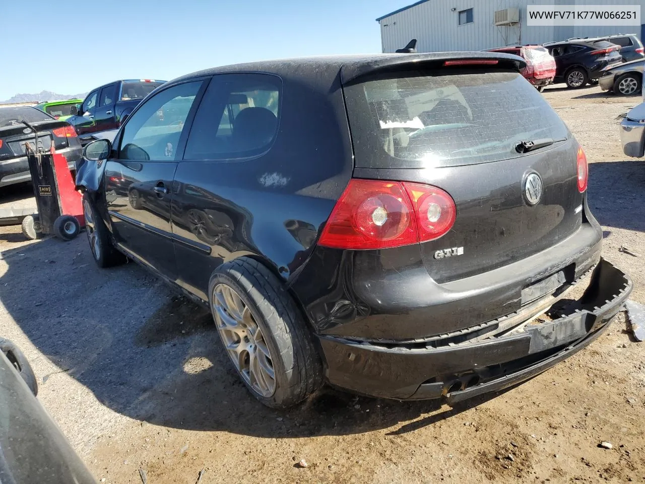 2007 Volkswagen New Gti Fahrenheit VIN: WVWFV71K77W066251 Lot: 75747494