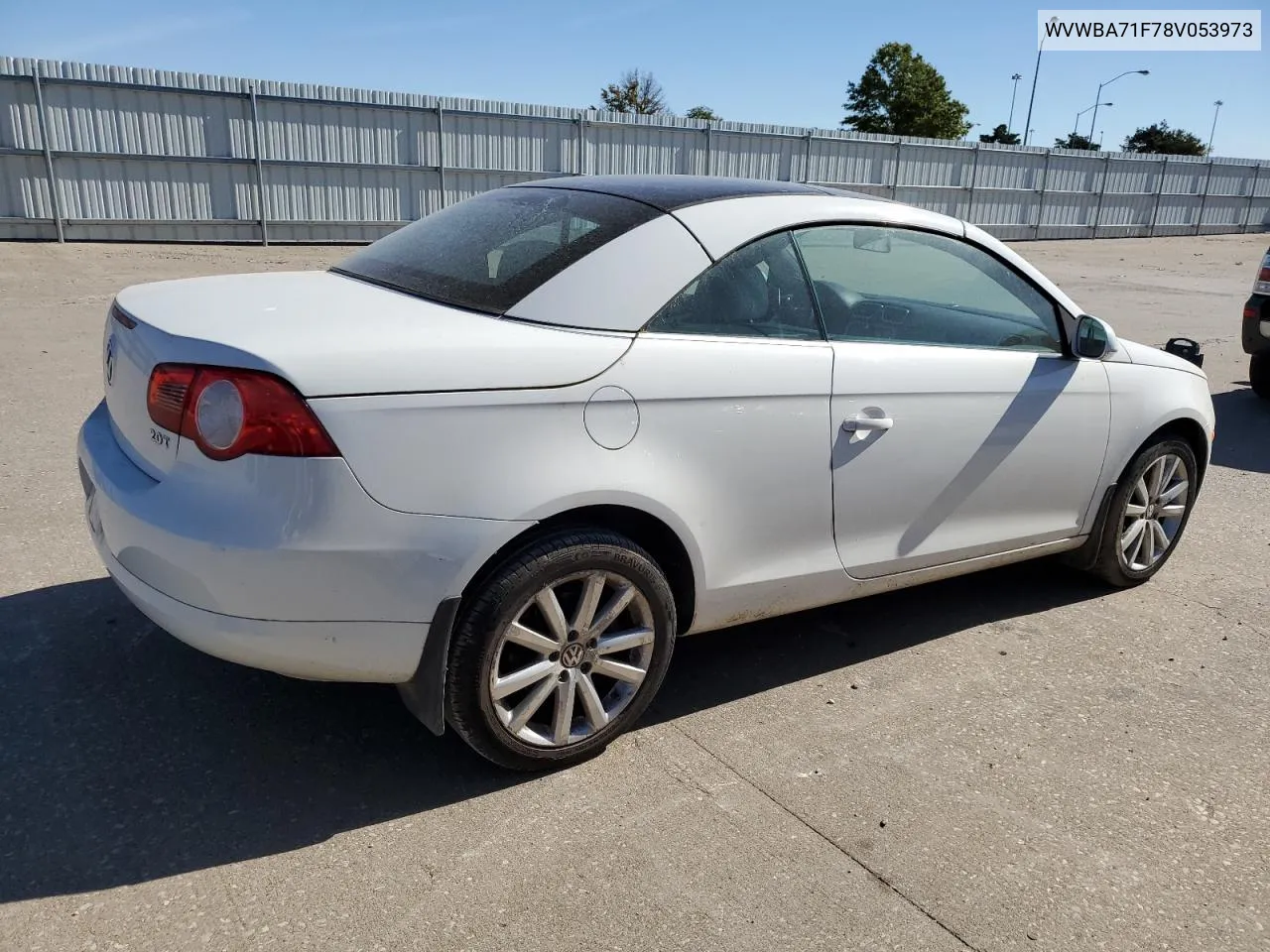 2008 Volkswagen Eos Turbo VIN: WVWBA71F78V053973 Lot: 76505604