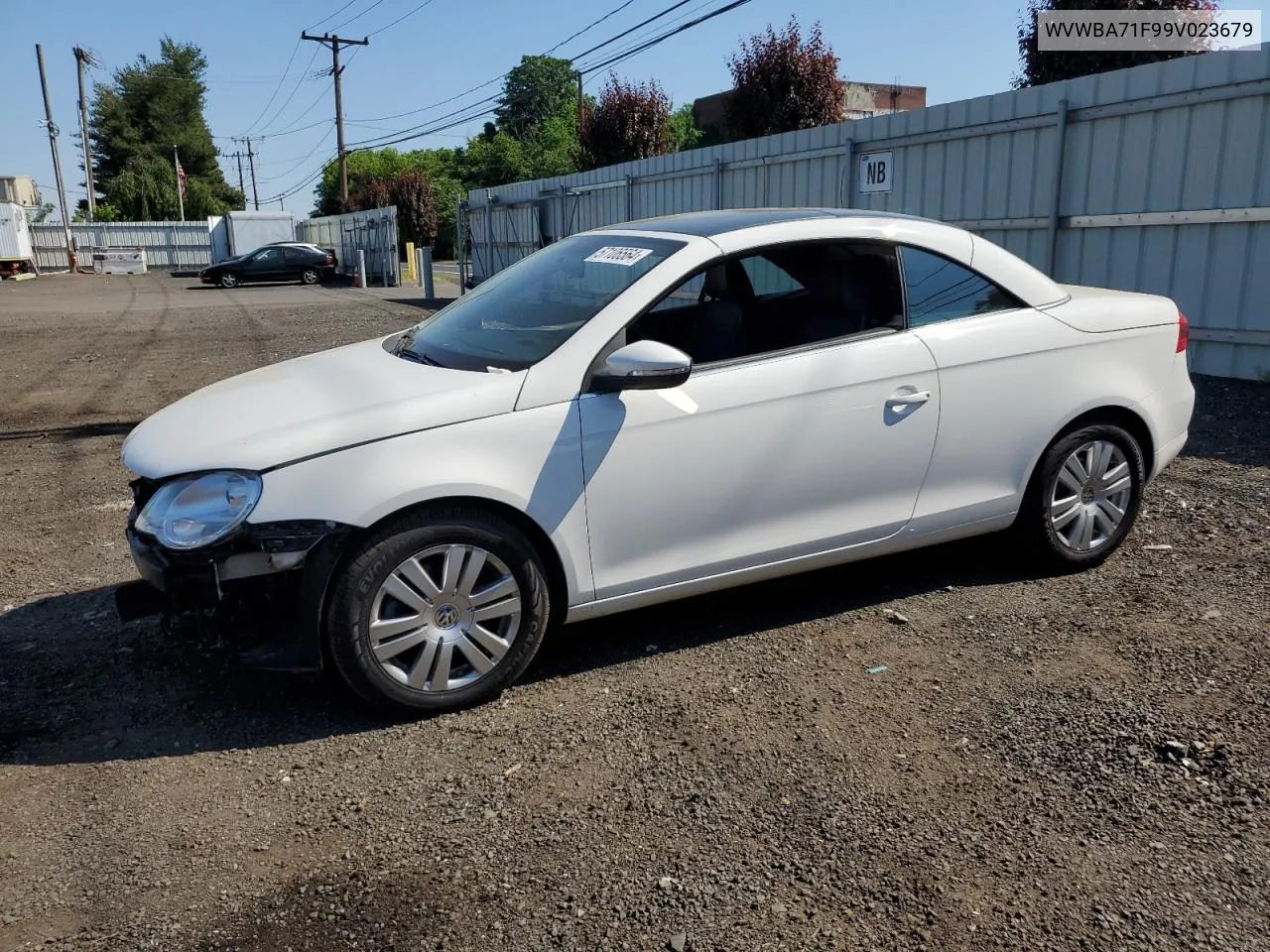 2009 Volkswagen Eos Turbo VIN: WVWBA71F99V023679 Lot: 57106564