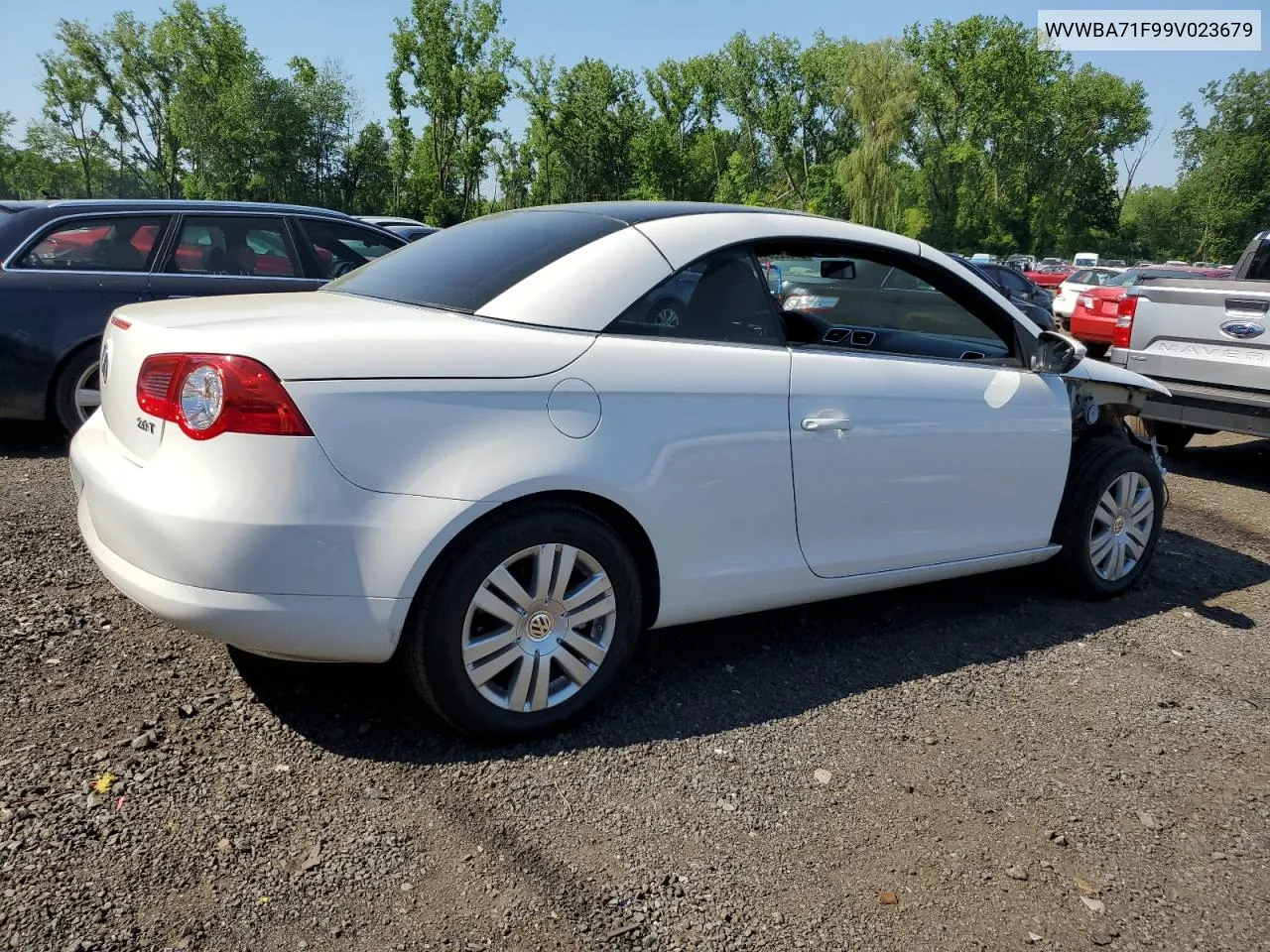 2009 Volkswagen Eos Turbo VIN: WVWBA71F99V023679 Lot: 57106564