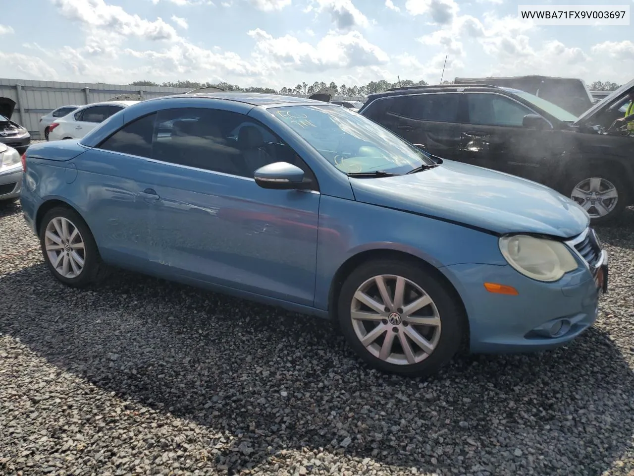 2009 Volkswagen Eos Turbo VIN: WVWBA71FX9V003697 Lot: 75800604