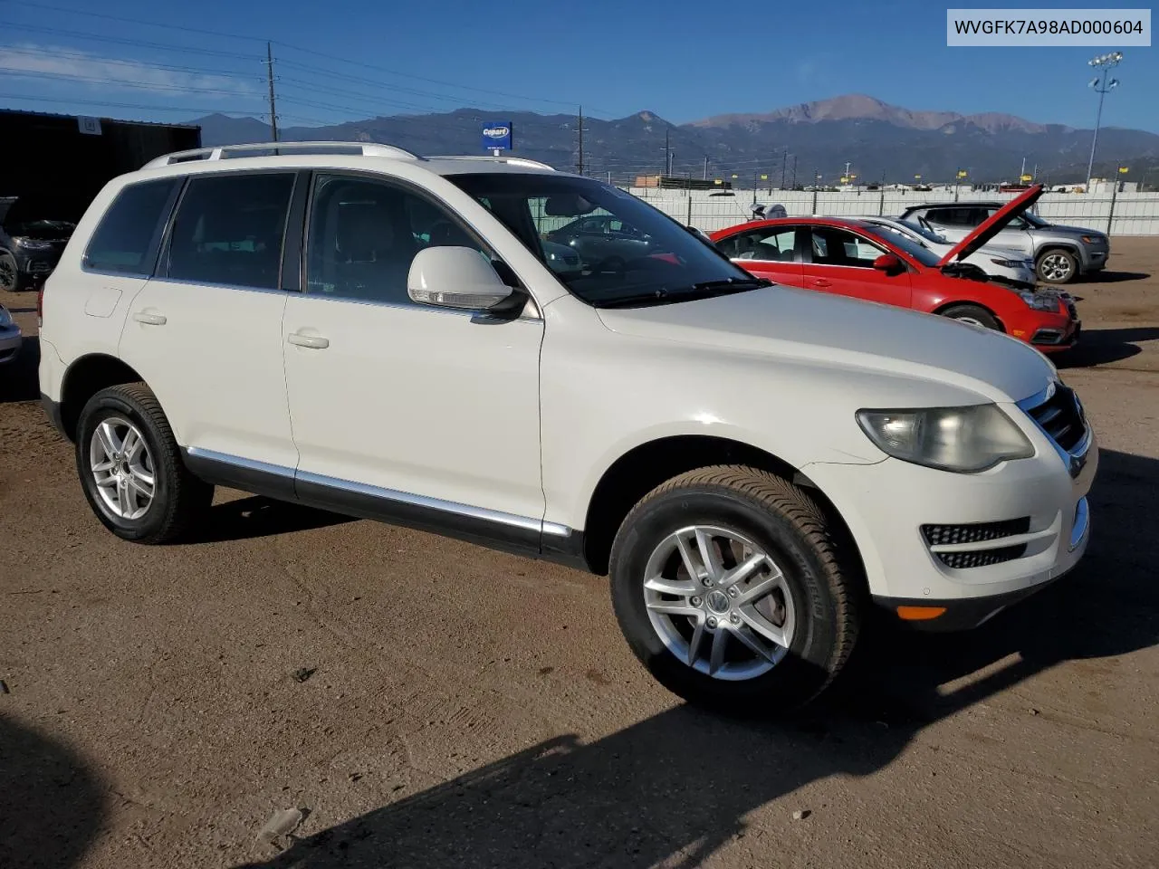 2010 Volkswagen Touareg Tdi VIN: WVGFK7A98AD000604 Lot: 73815854