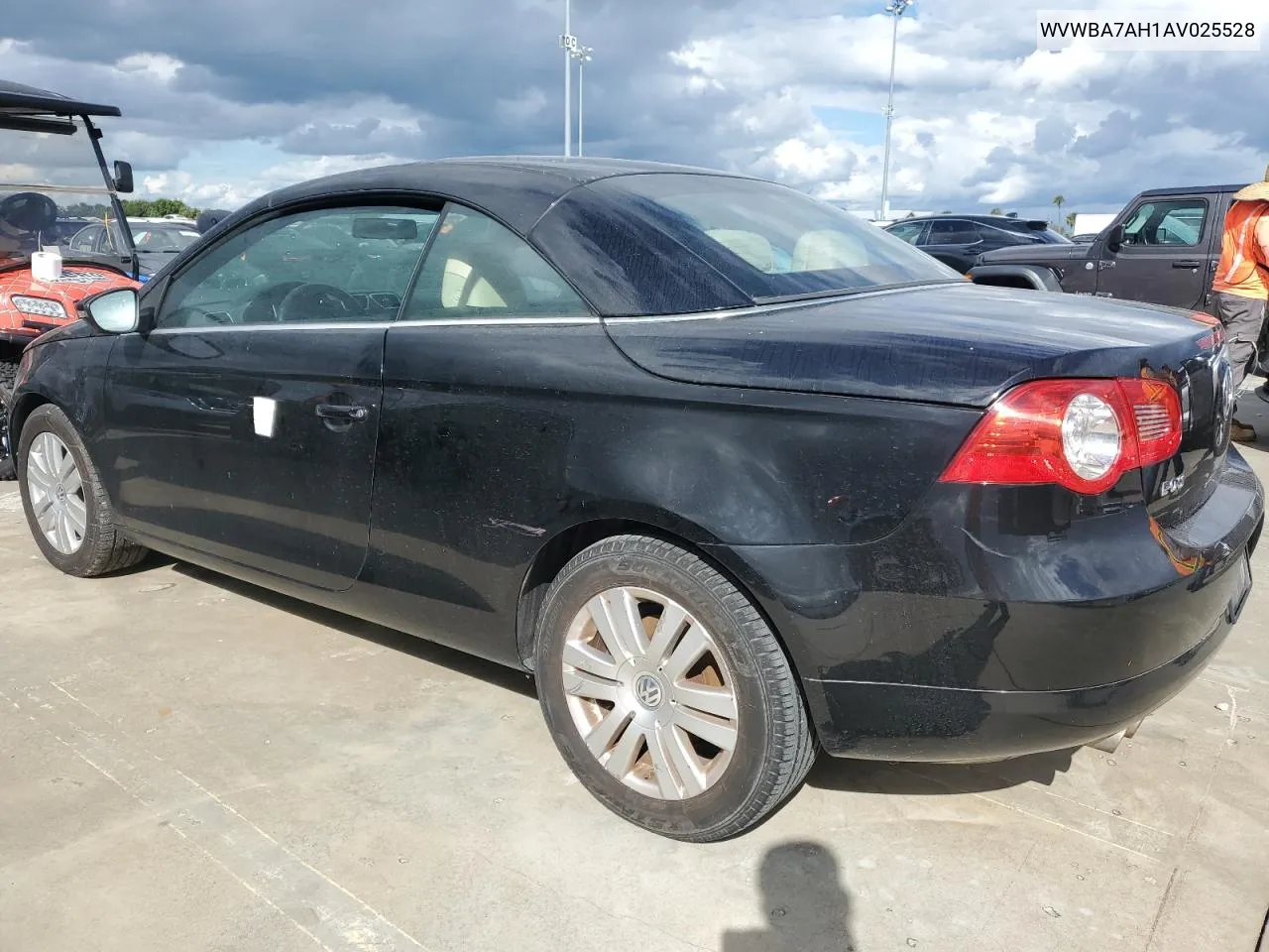 2010 Volkswagen Eos Turbo VIN: WVWBA7AH1AV025528 Lot: 74295414