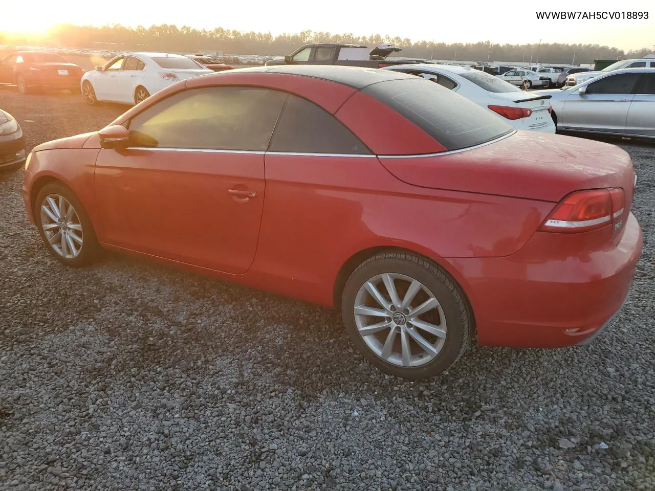 2012 Volkswagen Eos Komfort VIN: WVWBW7AH5CV018893 Lot: 78240954