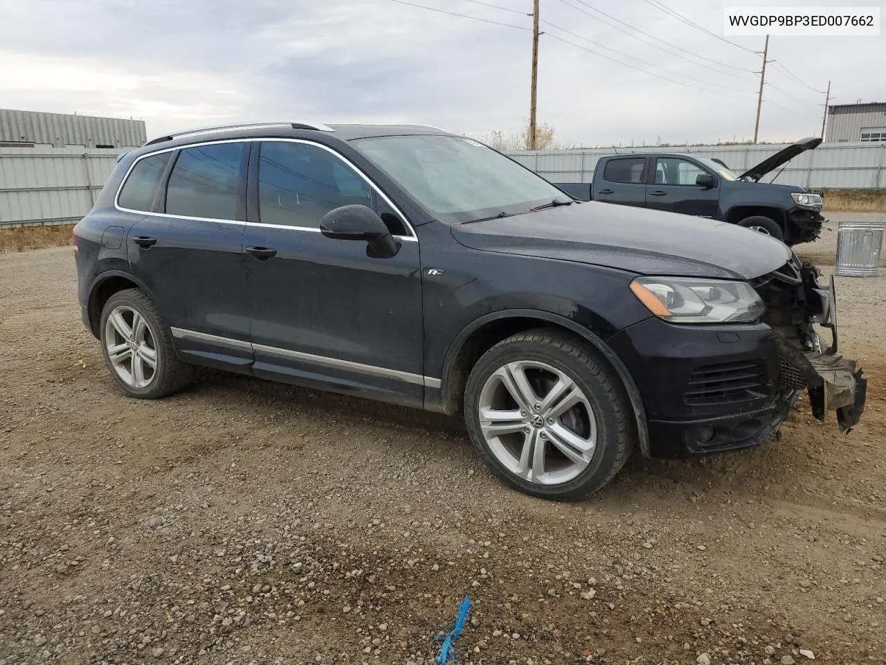 2014 Volkswagen Touareg Tdi VIN: WVGDP9BP3ED007662 Lot: 76384004