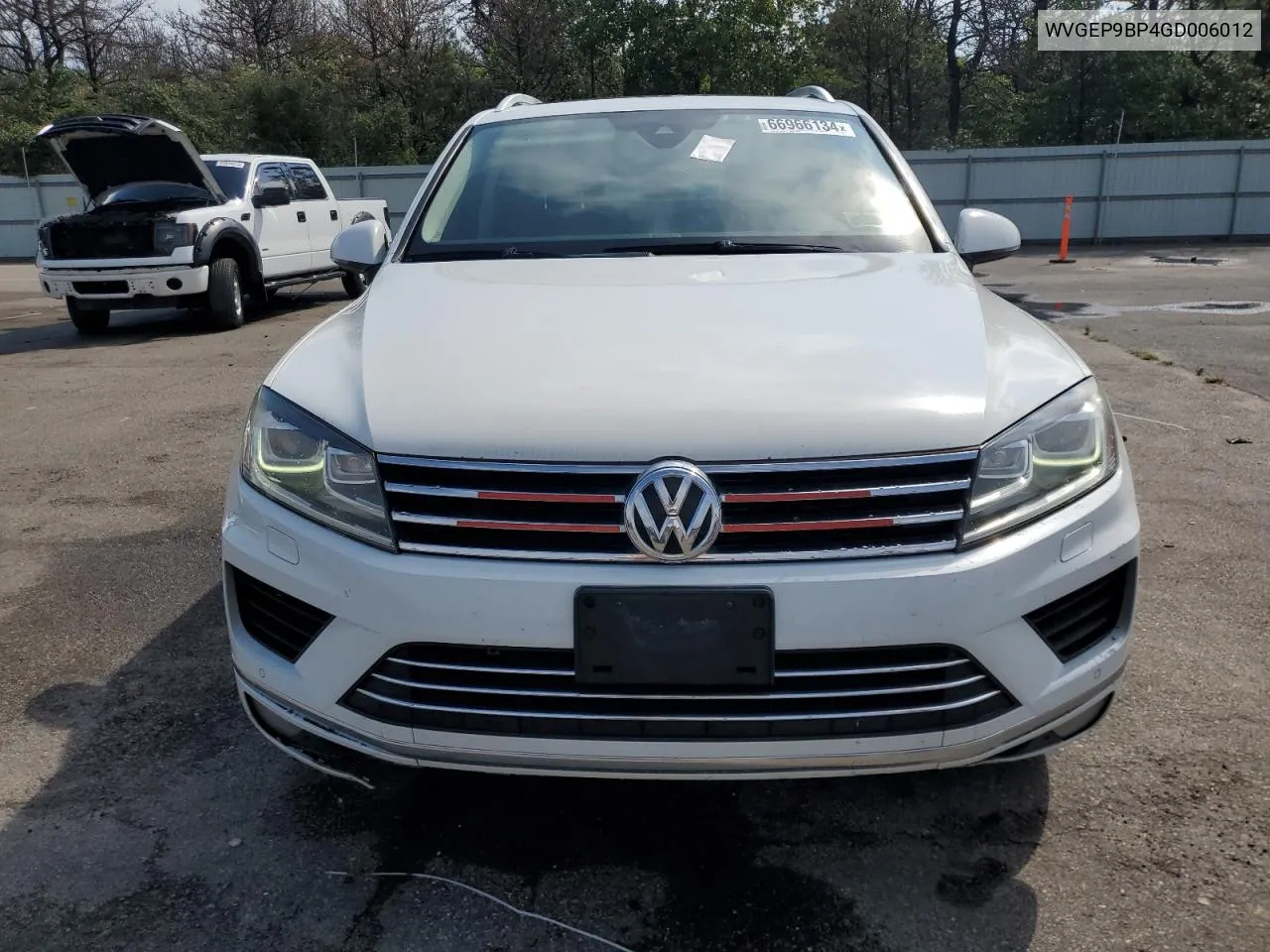 2016 Volkswagen Touareg Tdi VIN: WVGEP9BP4GD006012 Lot: 66966134