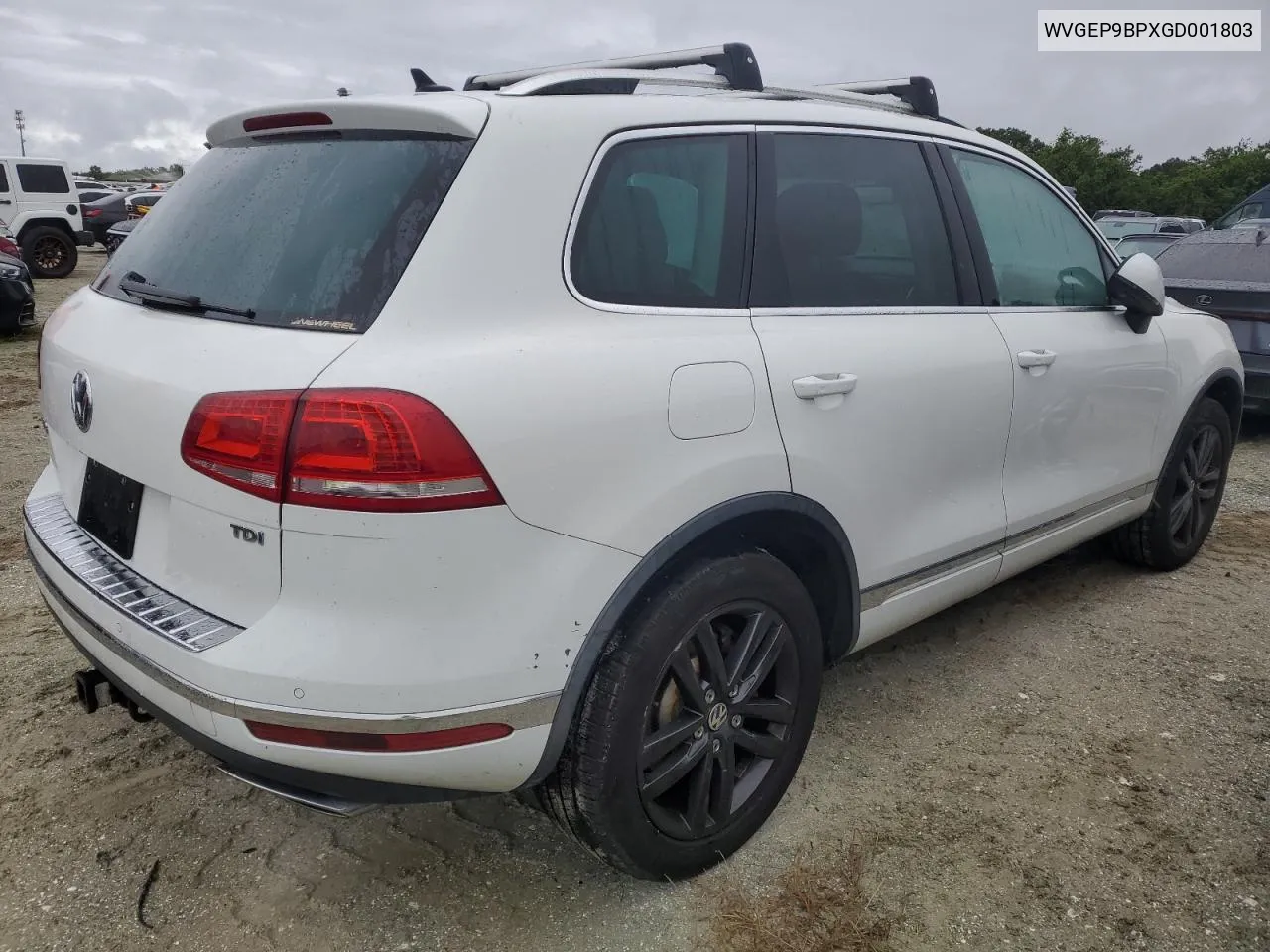 WVGEP9BPXGD001803 2016 Volkswagen Touareg Tdi