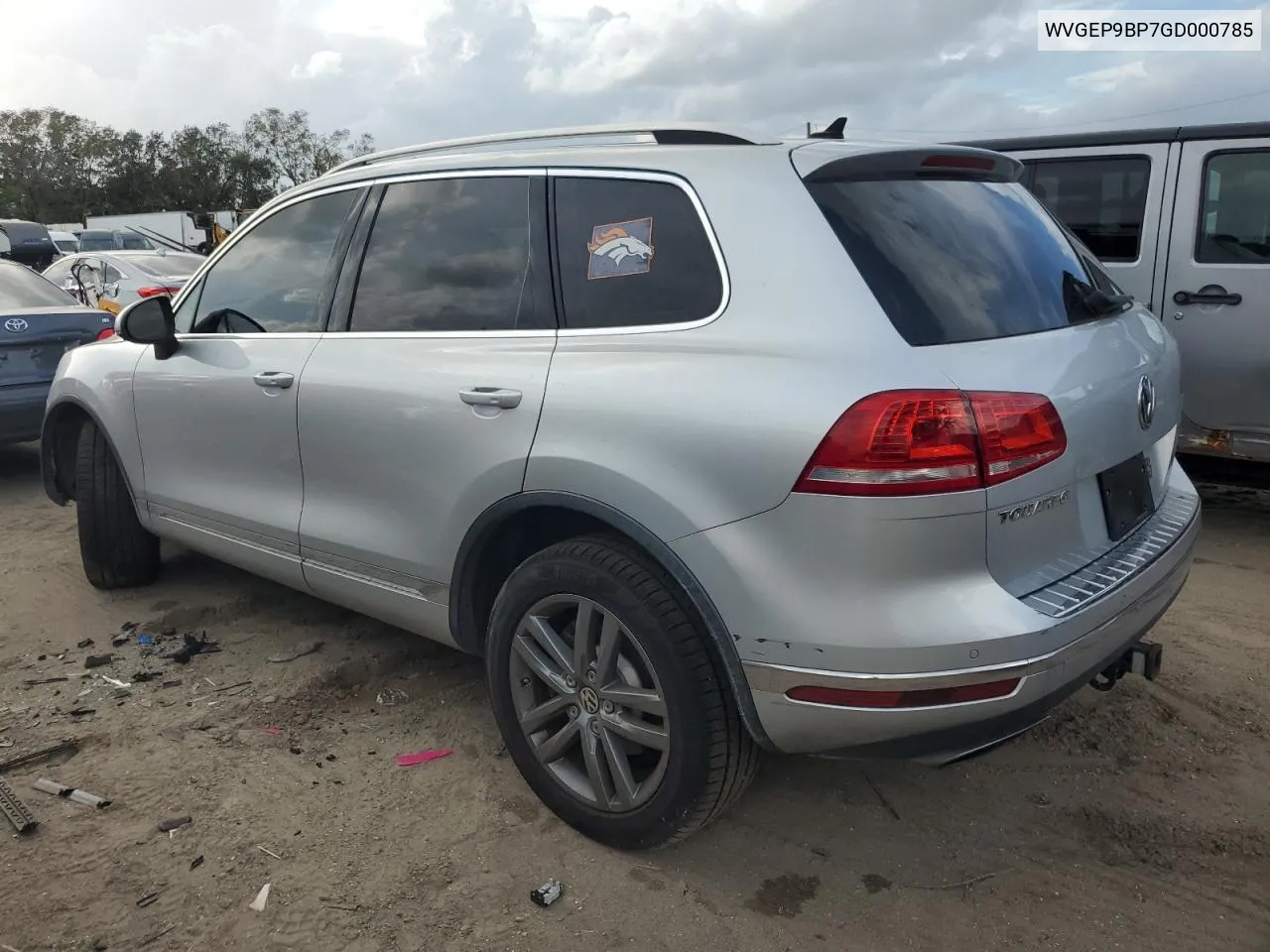 2016 Volkswagen Touareg Tdi VIN: WVGEP9BP7GD000785 Lot: 77099334