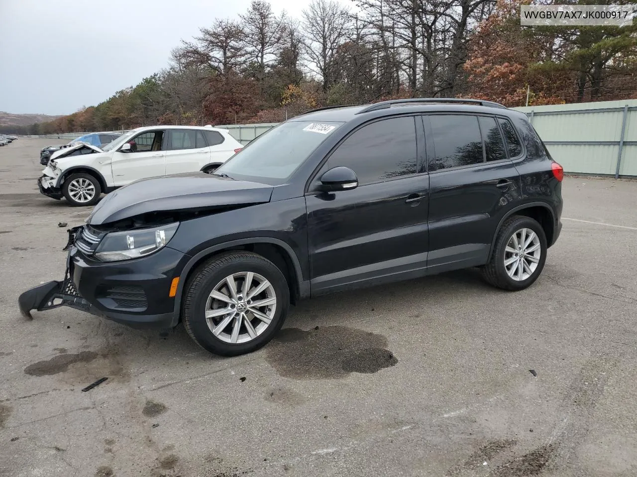 2018 Volkswagen Tiguan Limited VIN: WVGBV7AX7JK000917 Lot: 78871554