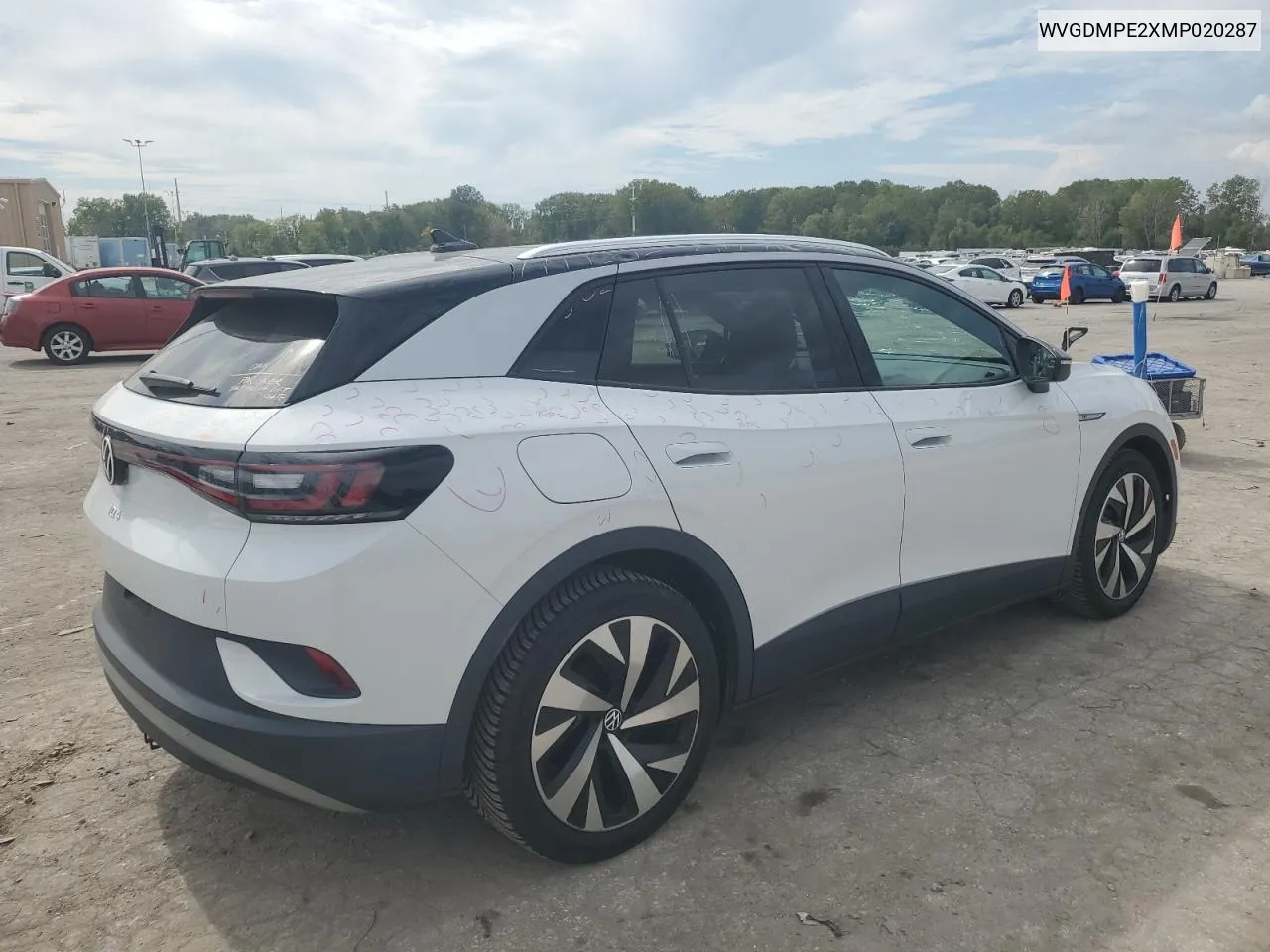 2021 Volkswagen Id.4 First Edition VIN: WVGDMPE2XMP020287 Lot: 71774254