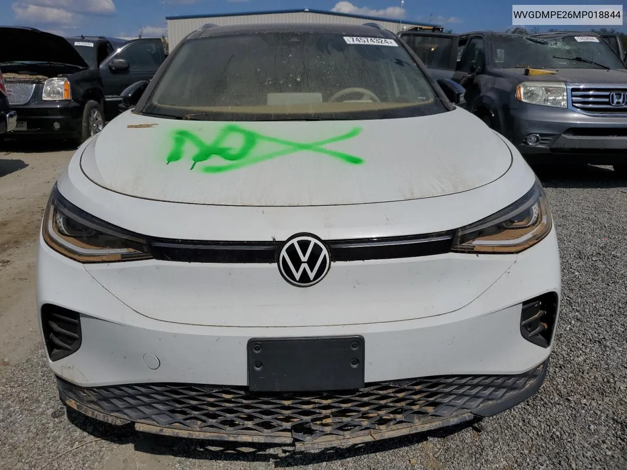 2021 Volkswagen Id.4 First Edition VIN: WVGDMPE26MP018844 Lot: 74574324