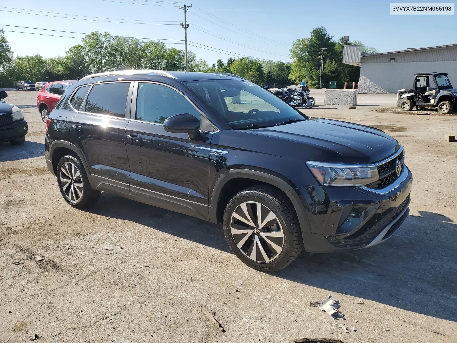 2022 Volkswagen Taos Se VIN: 3VVYX7B22NM065198 Lot: 53077204