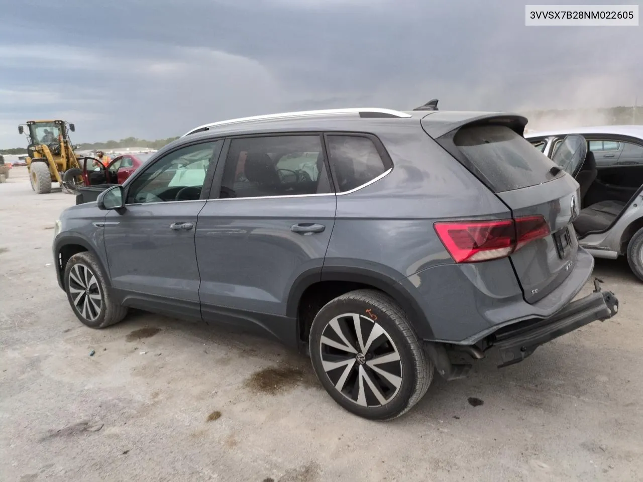 2022 Volkswagen Taos Se VIN: 3VVSX7B28NM022605 Lot: 71843434