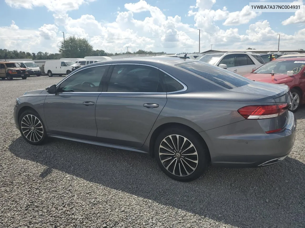 2022 Volkswagen Passat Limited Edition VIN: 1VWBA7A37NC004931 Lot: 74123724