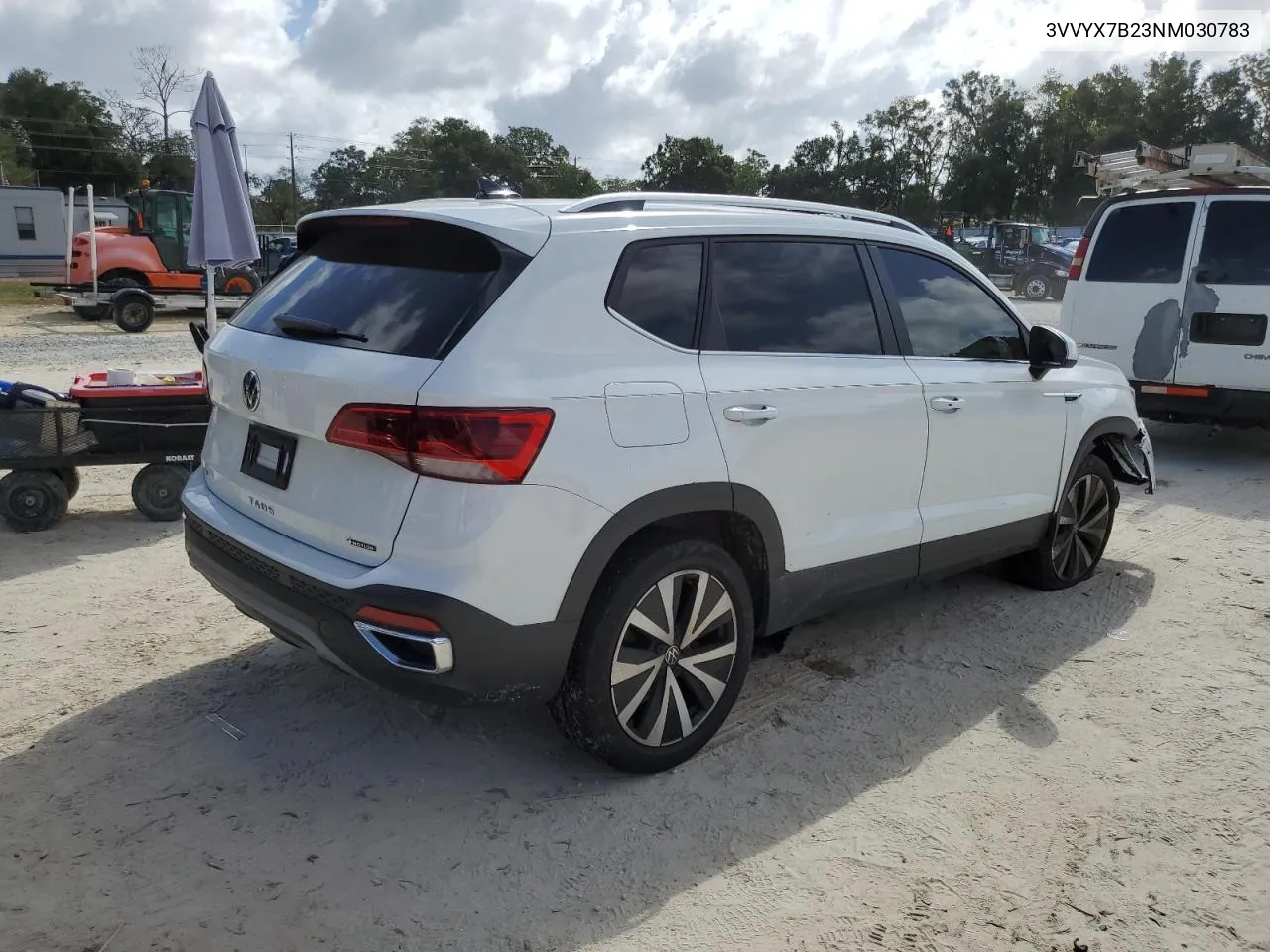 2022 Volkswagen Taos Se VIN: 3VVYX7B23NM030783 Lot: 76549024