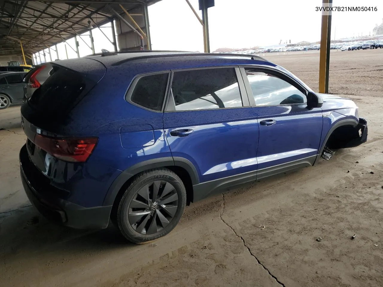 2022 Volkswagen Taos S VIN: 3VVDX7B21NM050416 Lot: 76969724