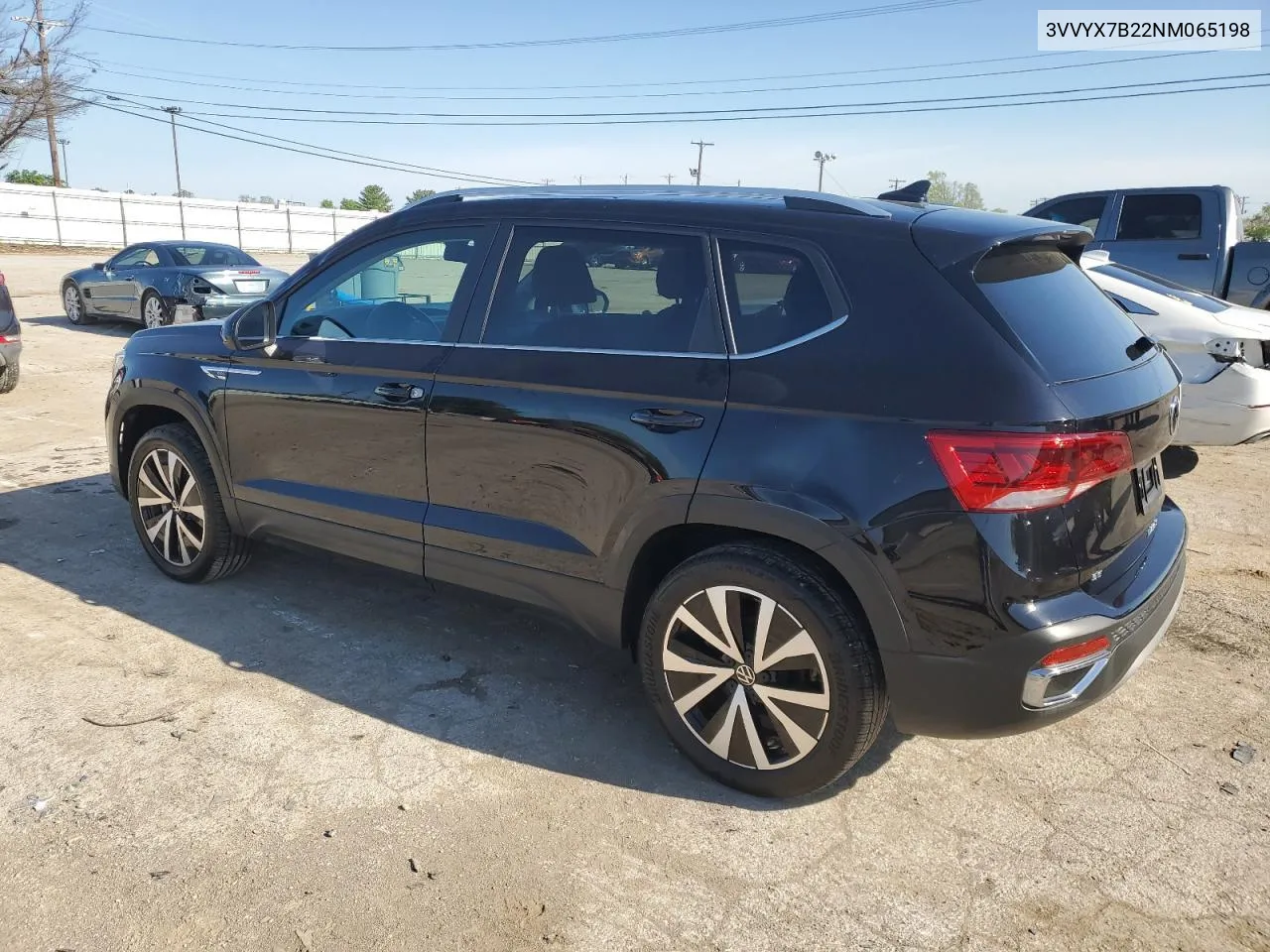 2022 Volkswagen Taos Se VIN: 3VVYX7B22NM065198 Lot: 78897884