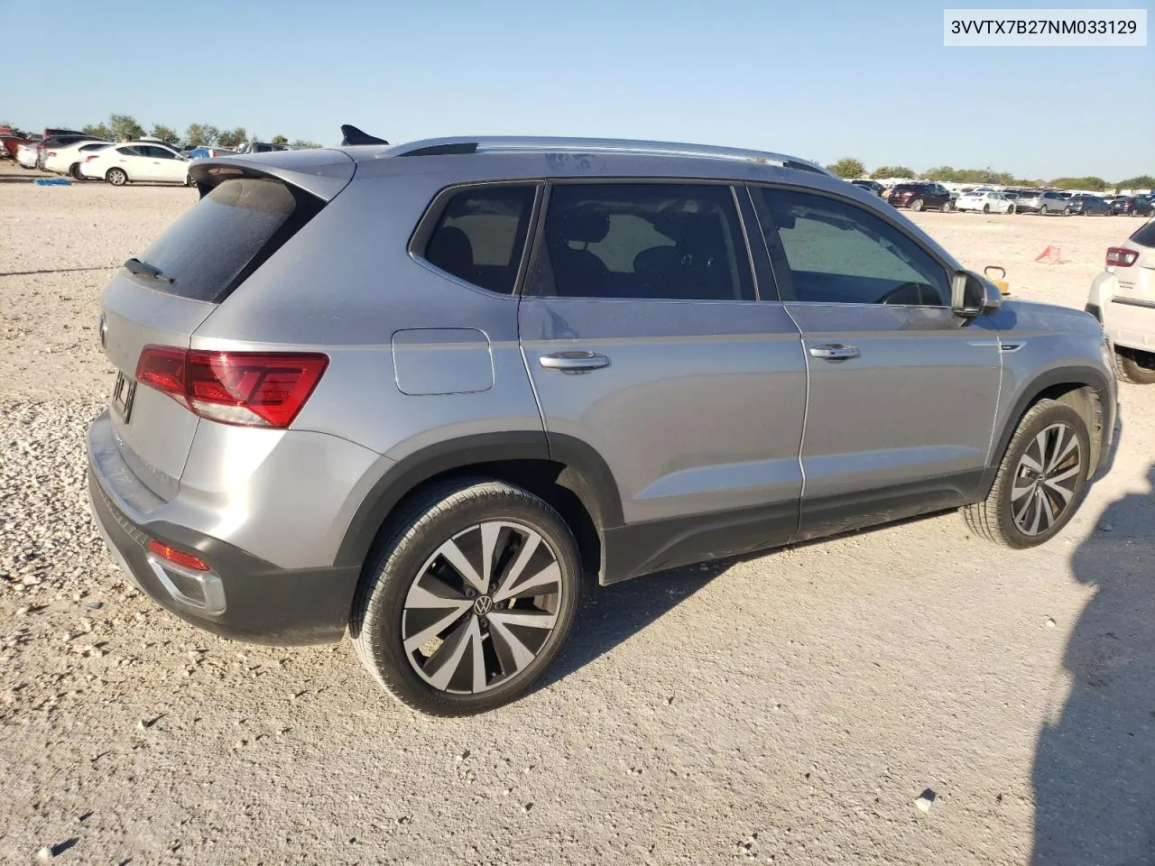 2022 Volkswagen Taos Se VIN: 3VVTX7B27NM033129 Lot: 80367014