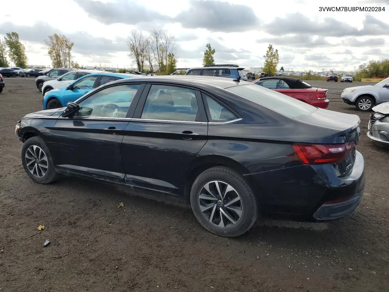 2023 Volkswagen Jetta Trendline VIN: 3VWCM7BU8PM020284 Lot: 74479444