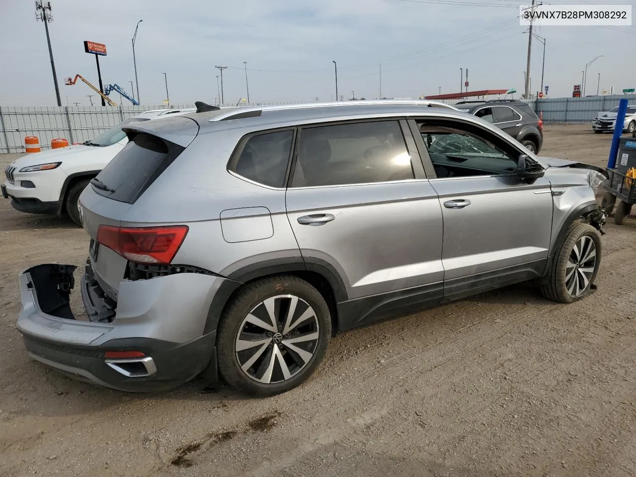 2023 Volkswagen Taos Se VIN: 3VVNX7B28PM308292 Lot: 76039254