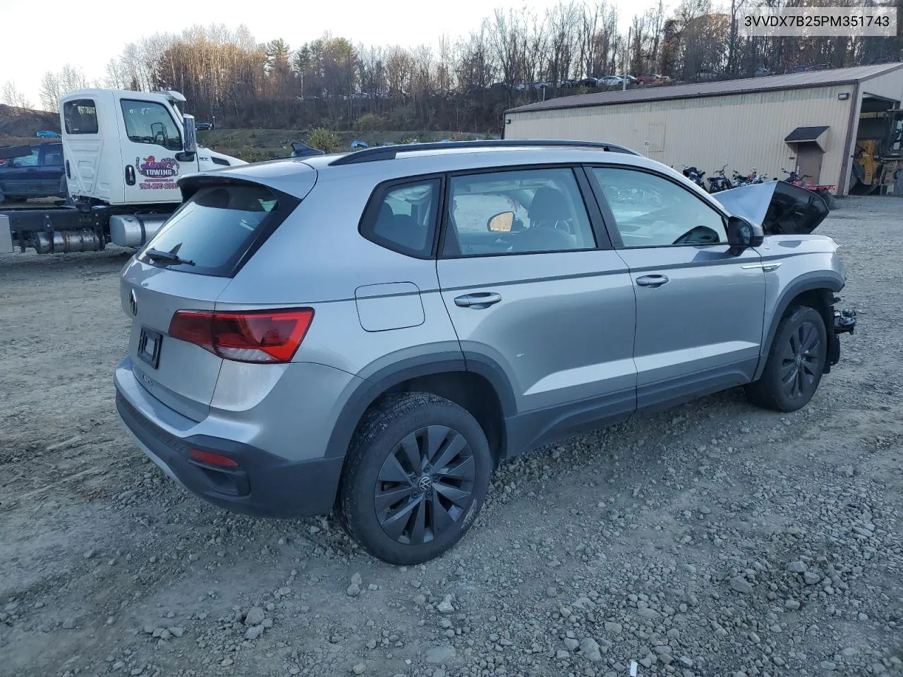 2023 Volkswagen Taos S VIN: 3VVDX7B25PM351743 Lot: 79874124