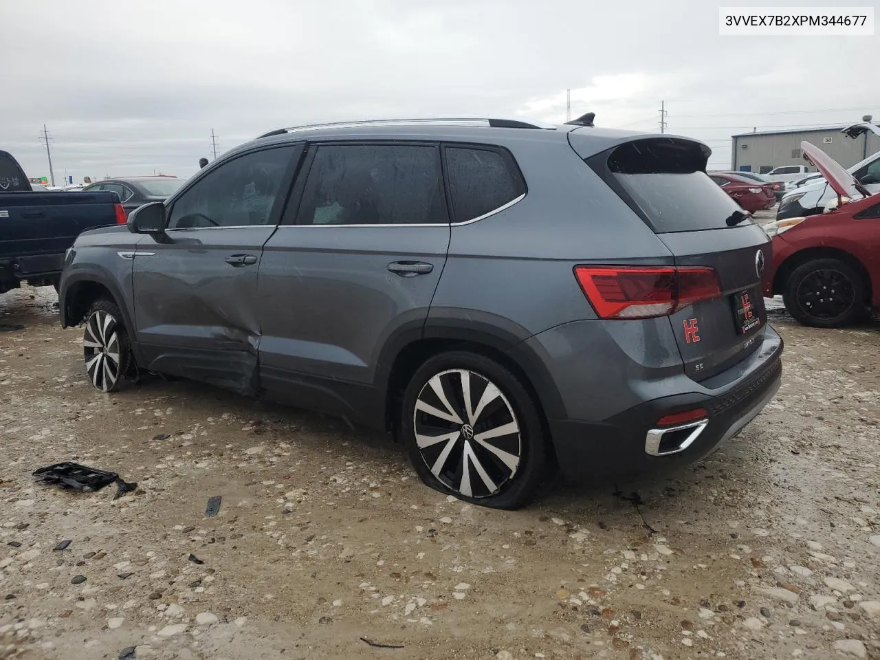 2023 Volkswagen Taos Se VIN: 3VVEX7B2XPM344677 Lot: 80878404