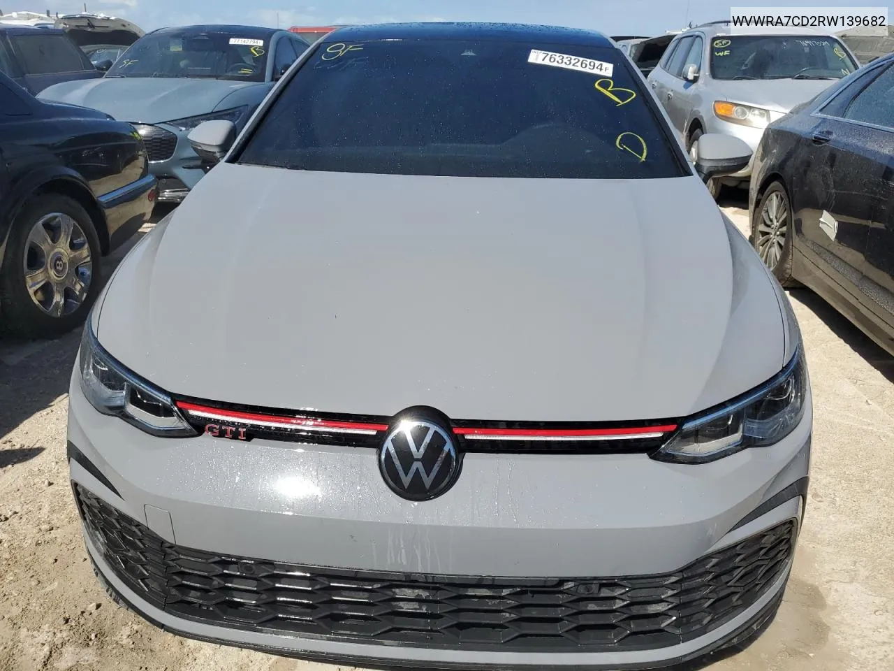 2024 Volkswagen Gti Se VIN: WVWRA7CD2RW139682 Lot: 76332694