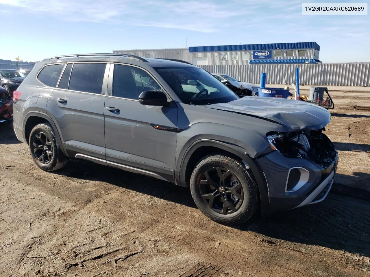 2024 Volkswagen Atlas Peak Edition Sel VIN: 1V2GR2CAXRC620689 Lot: 80887464