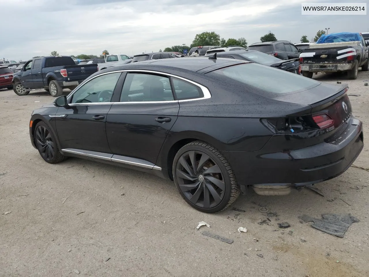 WVWSR7AN5KE026214 2019 Volkswagen Arteon Sel