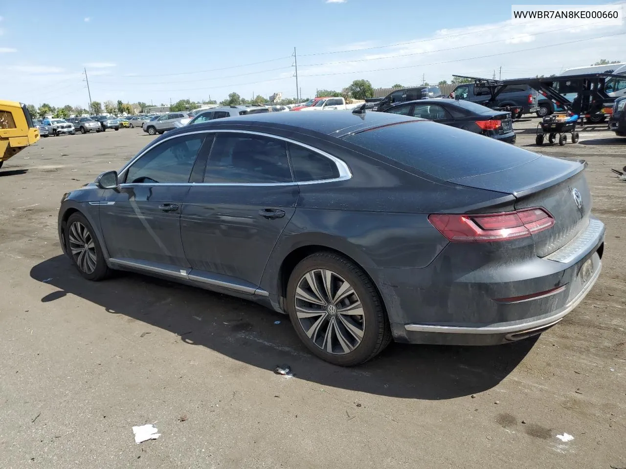 2019 Volkswagen Arteon Se VIN: WVWBR7AN8KE000660 Lot: 70225254