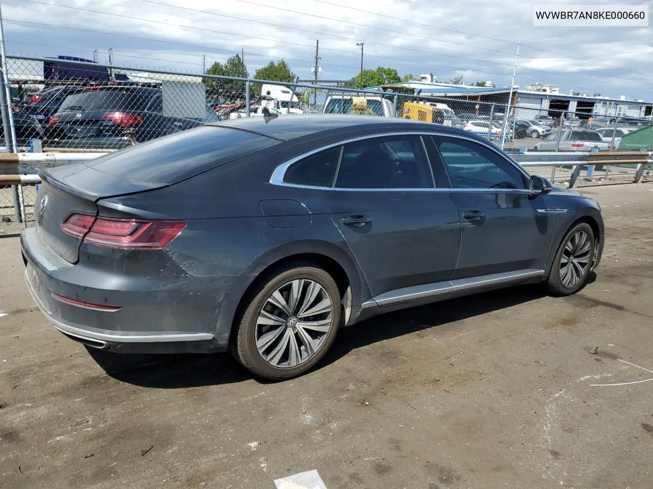 WVWBR7AN8KE000660 2019 Volkswagen Arteon Se