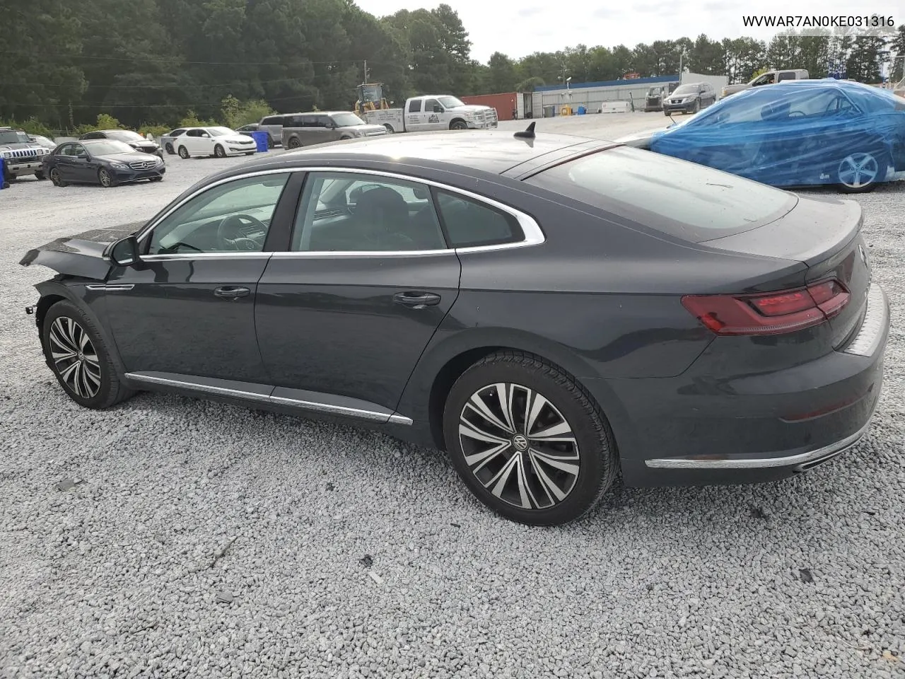 2019 Volkswagen Arteon Se VIN: WVWAR7AN0KE031316 Lot: 70495814