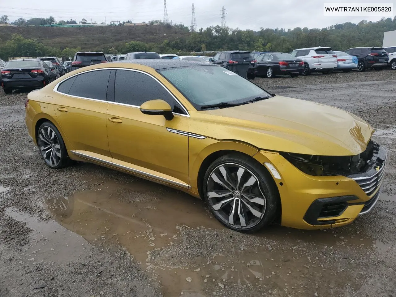 WVWTR7AN1KE005820 2019 Volkswagen Arteon Sel Premium