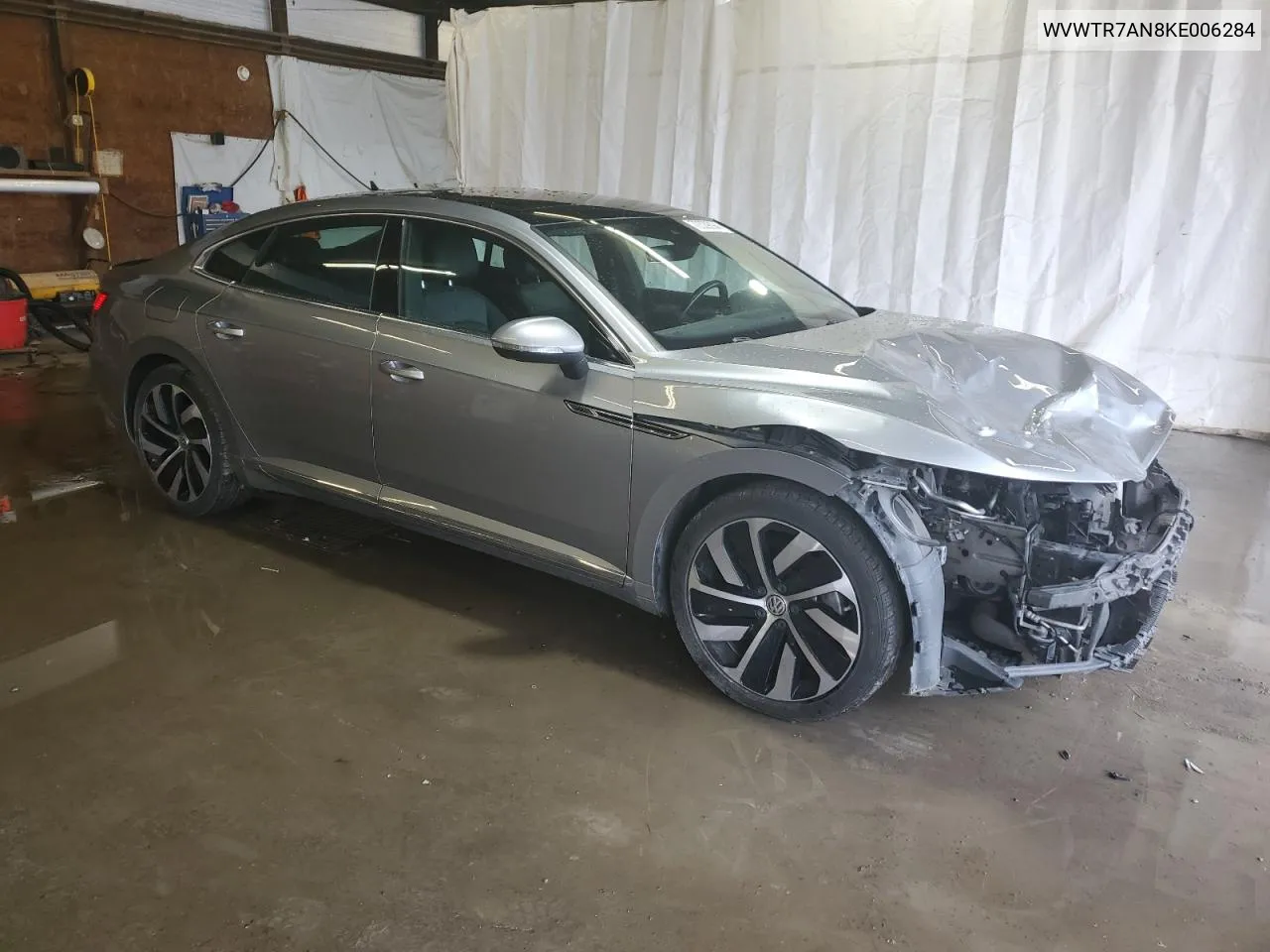 WVWTR7AN8KE006284 2019 Volkswagen Arteon Sel Premium