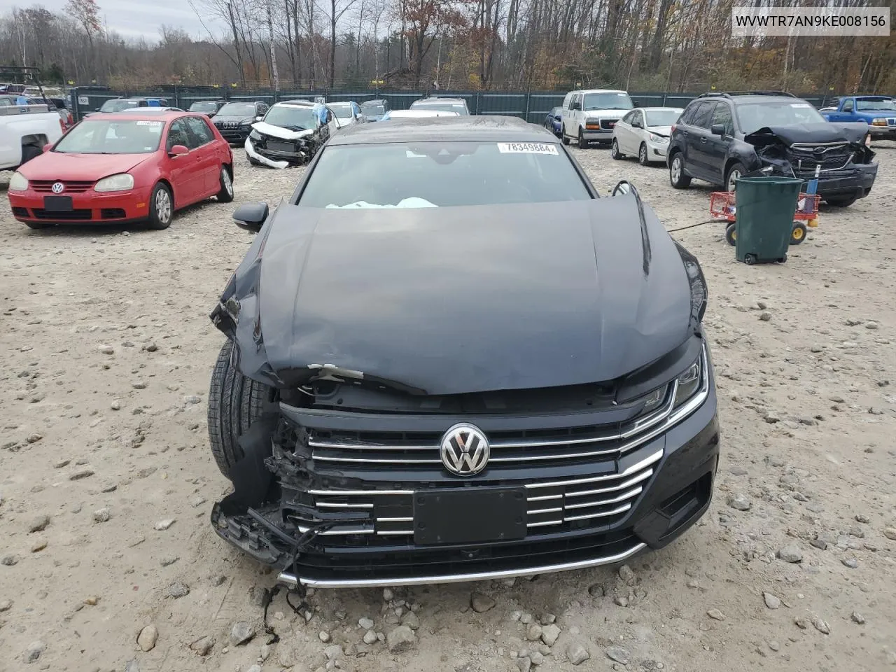 2019 Volkswagen Arteon Sel Premium VIN: WVWTR7AN9KE008156 Lot: 78349884